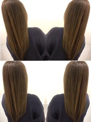 ロング カラー Emerge武蔵小杉所属・/本物の髪質改善/ 古川新のヘアスタイル