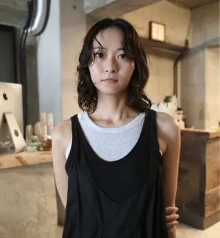 ミディアム パーマ BOTANIUM by Rr SALON 【ボタニウムバイアー ルサロン】所属・リクト/栄/矢場町/ ボブ/パーマ/艶髪のヘアスタイル