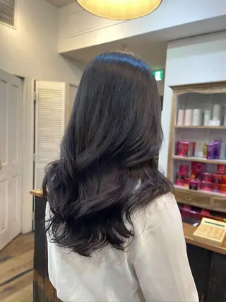 ロング kahona/カラー /パーマ/銀座のヘアスタイル