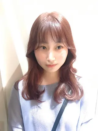 セミロング カラー Rondo岐阜公式/ 岐阜No.1髪質改善のヘアスタイル