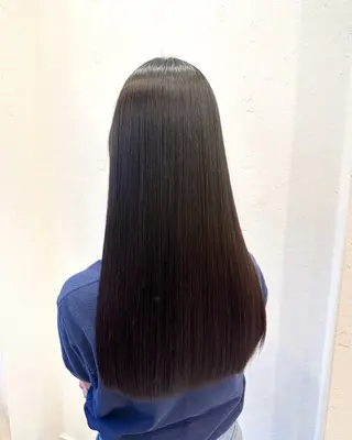 ロング 中谷 瑞稀のヘアスタイル