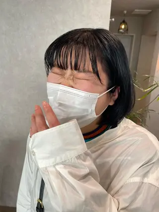 ミディアム カラー XENA表参道 MIKUのヘアスタイル