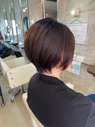 ショート 笹岡 貴之のヘアスタイル