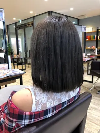 セミロング カラー パーマ ヘアアレンジ メンズ キッズ ネイル マツエク・マツパ MODEK's西宮店 マネージャー神道有基のヘアスタイル