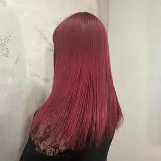 ロング カラー マスダ ミウのヘアスタイル