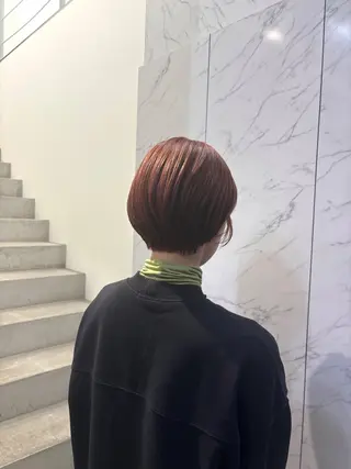 ショート miu /透明感カラーのヘアスタイル