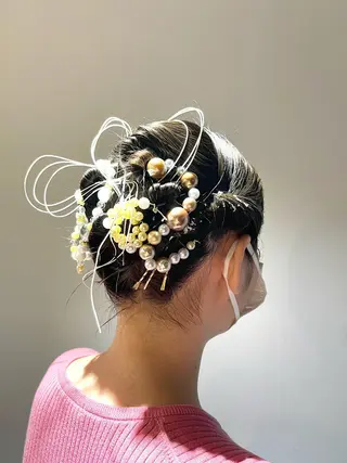ヘアアレンジ ROCCOeast Rukaのヘアスタイル