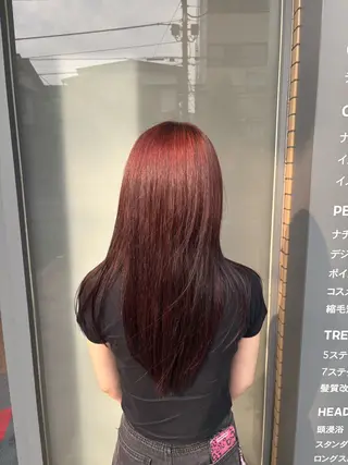 ロング ツヤカラー/ KAZAMA❤️✨のヘアスタイル