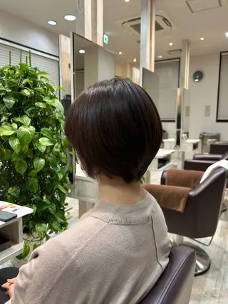 ショート カラー Breath by first 富谷【ブレス バイ ファースト 富谷】所属・田口 舞衣のヘアスタイル