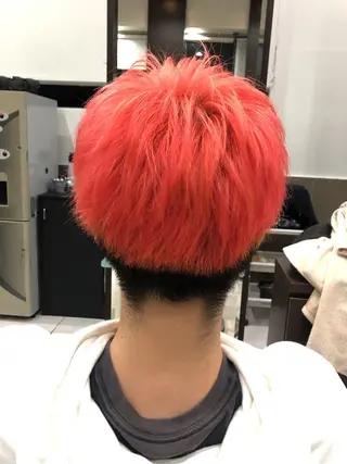 カラー メンズ PROGRESS Harukiのヘアスタイル