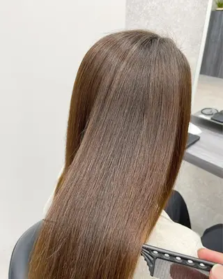 ロング 佐々木 達也のヘアスタイル