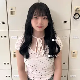 ロング ♡ナチュラルガーリー ♡ベージュ♡RINAのヘアスタイル