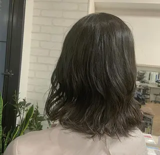 ミディアム 韓国ヘア🇰🇷 YURIYAのヘアスタイル