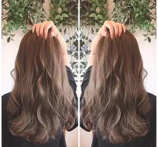 ロング カラー パーマ ヘアアレンジ メンズ キッズ ネイル マツエク・マツパ Luela堅田所属・田中 裕士のヘアスタイル