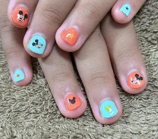 キッズ ネイル reve あやののネイルデザイン