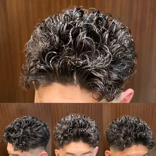 ショート パーマ メンズ 💈田上 立輝のヘアスタイル