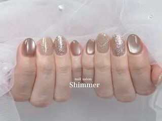 ネイル Shimmer Risaのネイルデザイン