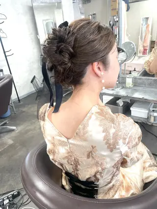 ヘアアレンジ 鈴木 さやのヘアスタイル