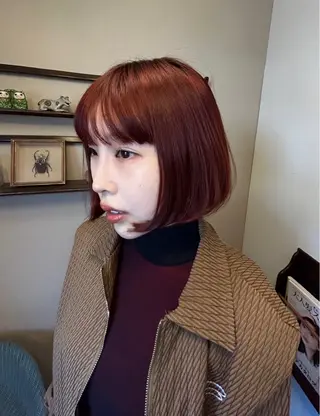 ショート カラー Masaki ブリーチカラーのヘアスタイル