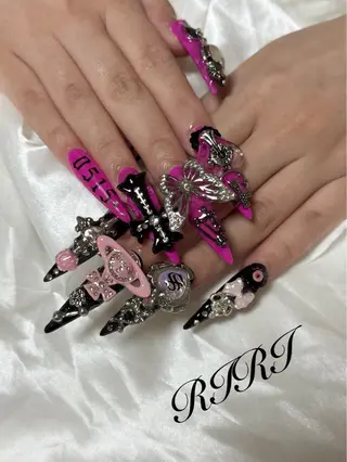 ネイル riri オーナーのネイルデザイン