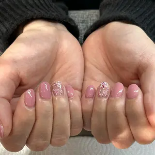 ネイル マミーナオレンジ mihoのネイルデザイン