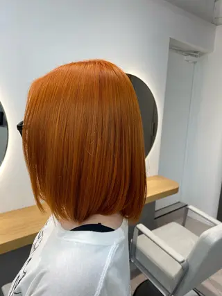 ミディアム カラー ボブ/透明感カラー/ 似合わせ🌿高田知那のヘアスタイル