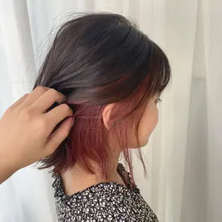 ショート ナツミ/透明感カラー /酸性ストレートのヘアスタイル