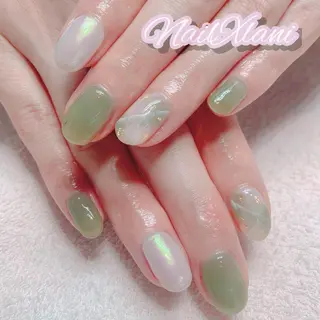 ネイル Nail×Lani 深爪矯正対応◎のネイルデザイン