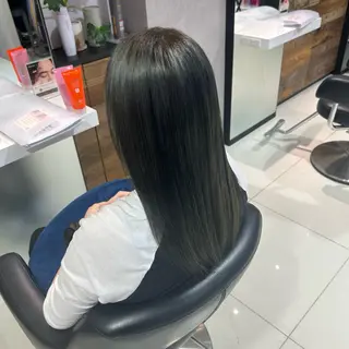 ロング ちさと/メンズ ショート/縮毛矯正のヘアスタイル