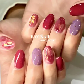 ネイル Arowa 伊田のネイルデザイン
