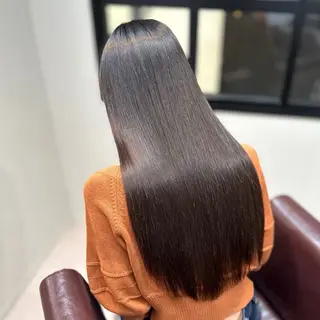 ロング カラー 髪質改善専門店 QOLU【クゥオル】所属・町田髪質改善 ハナのヘアスタイル