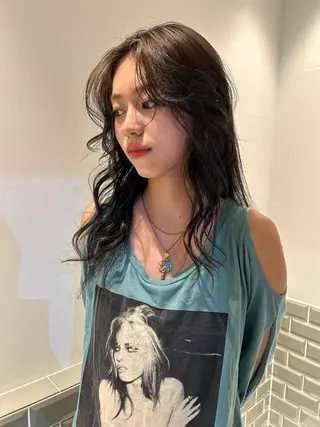 ロング ヘアアレンジ 🎀suzuna 透明感colorのヘアスタイル