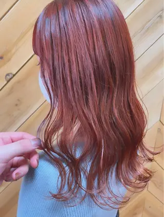 セミロング カラー hair salon Ranun髪質改善のヘアスタイル