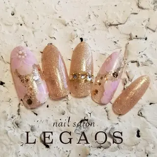 ネイル ｾﾝﾀｰ南 LEGAOSともこのネイルデザイン
