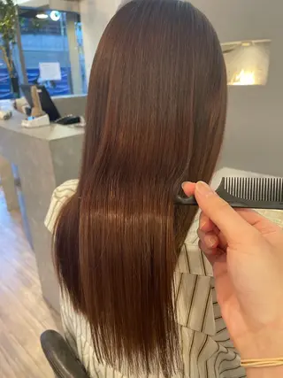 ロング VISAGE ba.sk 金子詩帆のヘアスタイル