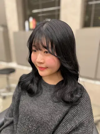 ロング カラー 韓国レイヤーカット /REIのヘアスタイル