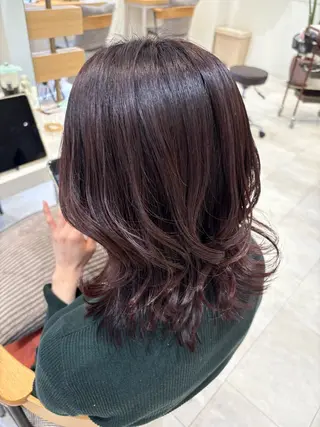 ミディアム 脇尾 百花のヘアスタイル