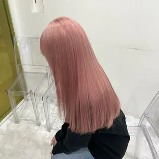 ロング カラー 中韓レイヤー/ ブラウン🤎はやとのヘアスタイル