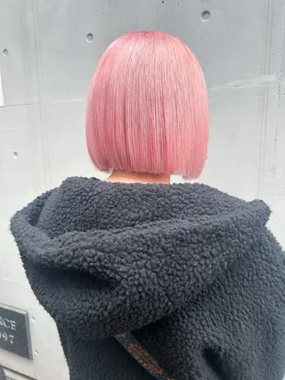 ショート カラー ハイトーンカラー ⭐️NAZUNAのヘアスタイル
