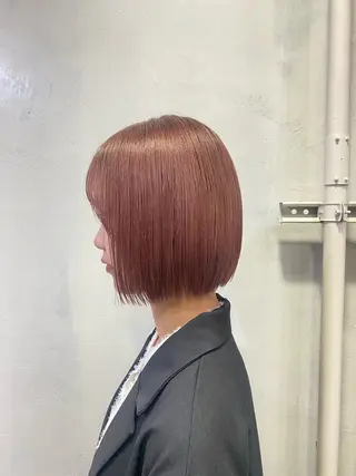 ショート カラー 髪質改善特化🥣🫧 天神美容室のヘアスタイル