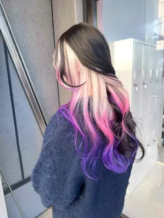 ロング ブリーチ人気No.1 MANATO🎨🌈のヘアスタイル