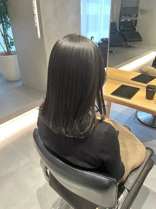セミロング 🧚つやさらhair 🧚manakaのヘアスタイル