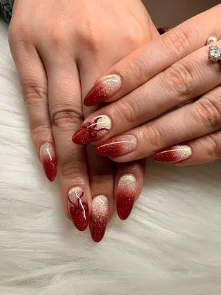 ミディアム Tiny Bliss所属・Tiny Bliss 🐈‍⬛のネイルデザイン