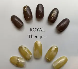 ネイル 【尾下】 ロイヤル•セラピストのネイルデザイン