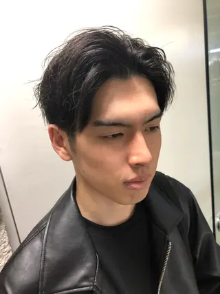 ヘアアレンジ メンズ ainico+所属・メンズ特化✂️栗原 侑也のヘアスタイル