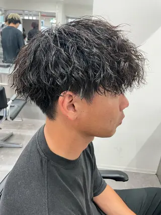 パーマ メンズ 町田エリアＮｏ．１/ パーマ特化/太田京希のヘアスタイル