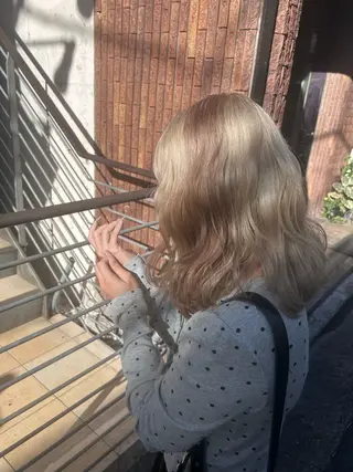 セミロング カラー 🐩🎀ness / ルリ🔮🍓のヘアスタイル