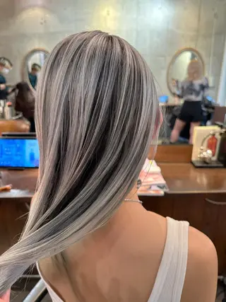 セミロング 斉藤 潤一のヘアスタイル