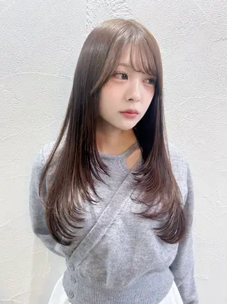 ロング 剣持友希/ifh iizuka/高崎のヘアスタイル