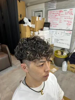 パーマ peqss/ keita🏄‍♂️のヘアスタイル